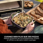 Four à pizza et Air Fryer électrique d’extérieur Ninja Artisan - Bleu et Or