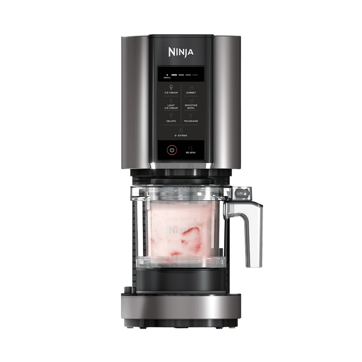 Machine à glace Ninja CREAMi Deluxe 10-en-1 – Glaces, sorbets et gelato maison