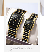 Montre carrée polyvalente décontractée