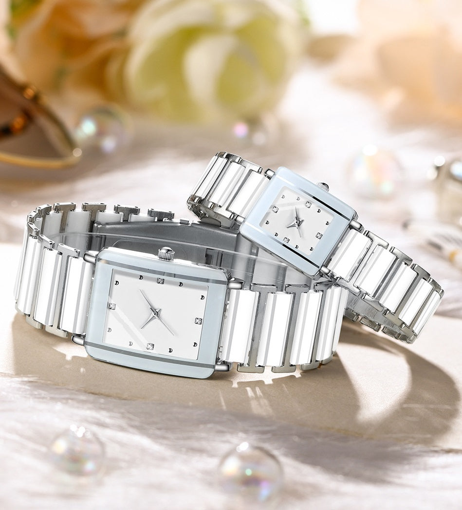 Montre carrée polyvalente décontractée