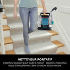 Shampouineuse détachante Shark StainStriker - Bleu