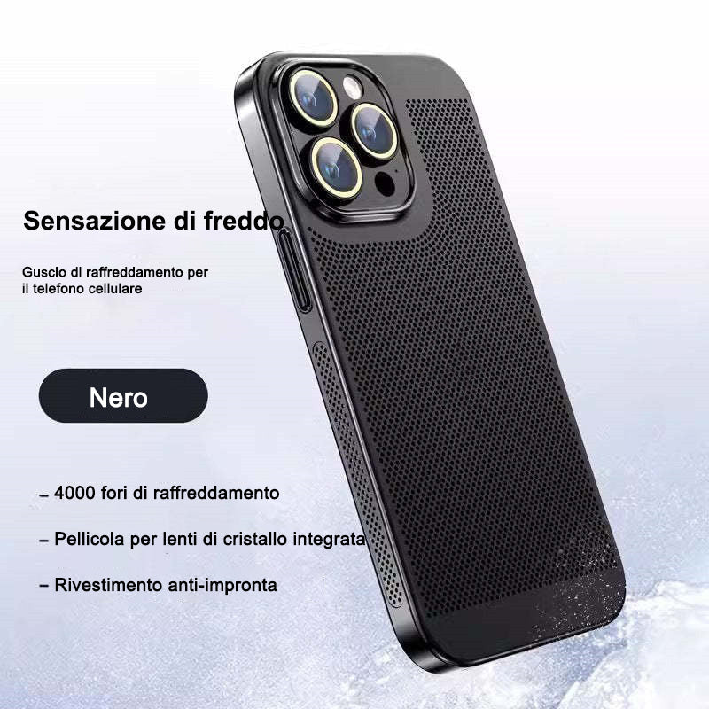 Boîtier de téléphone à dissipation thermique par galvanoplastie