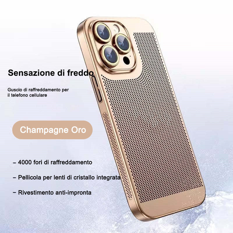 Boîtier de téléphone à dissipation thermique par galvanoplastie