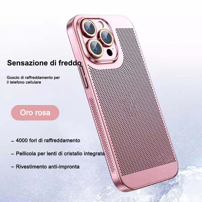 Boîtier de téléphone à dissipation thermique par galvanoplastie