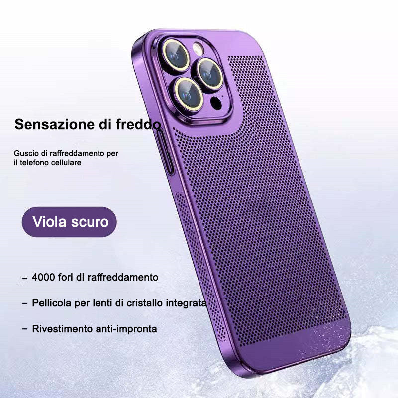 Boîtier de téléphone à dissipation thermique par galvanoplastie