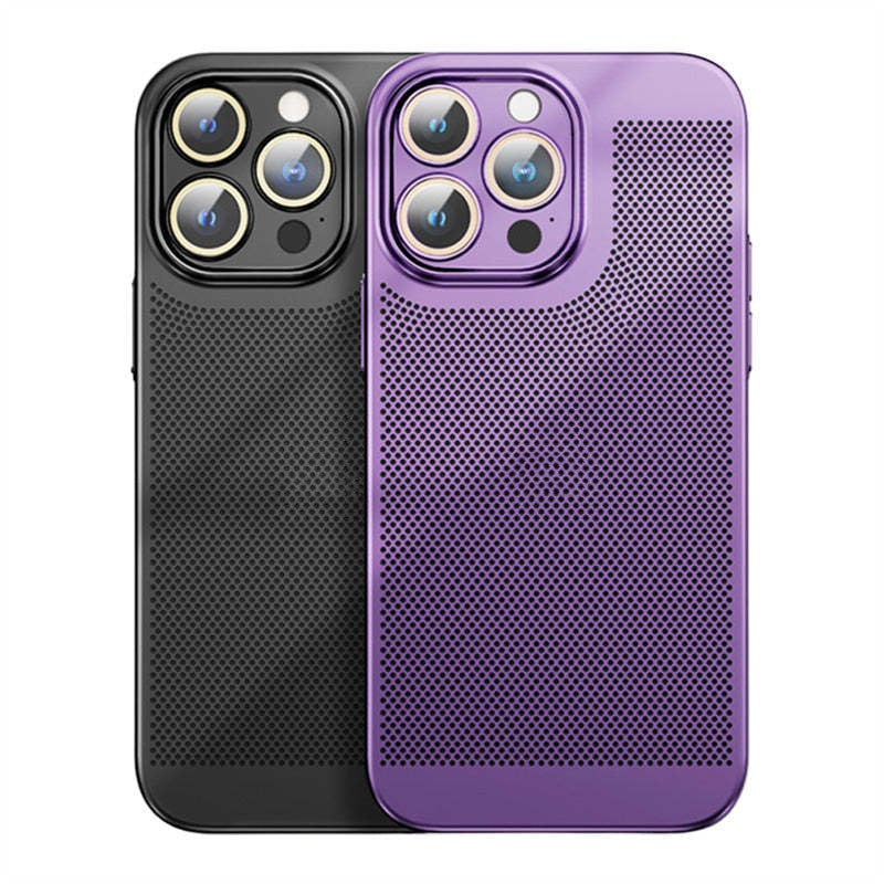 Boîtier de téléphone à dissipation thermique par galvanoplastie