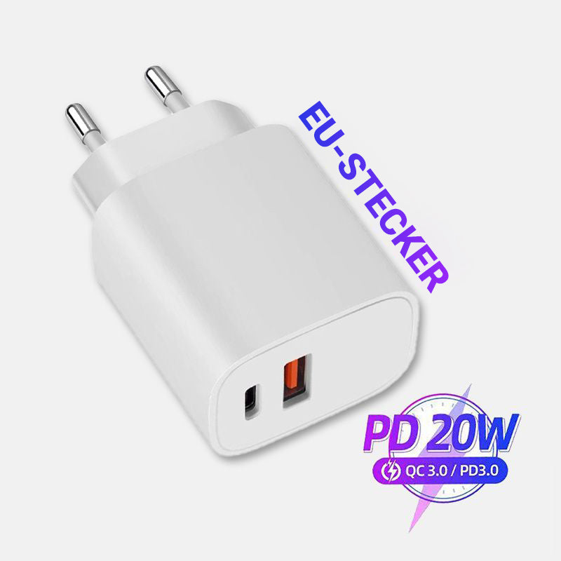 20W Dual Port Power Adapter Fast Charger