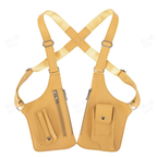 🎯 Sacoche Tactique Antivol Homme à Double Bandoulière – Multi-Poches, Cuir PU Imperméable, Design Ergonomique – 7 Couleurs, 27,5×15,5cm 💼🔒