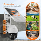 🎥Caméra de sécurité solaire sans fil intelligente 🎁Livraison gratuite