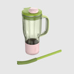 Blender Gourde Cyberspace et Gourde BlendBoss de 710 ml avec poignée & paille amovible (Couleur au choix)