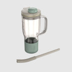Blender Gourde Cyberspace et Gourde BlendBoss de 710 ml avec poignée & paille amovible (Couleur au choix)