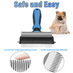 ⏰🔥RABAIS DE 50% POUR UNE DURÉE LIMITÉE !🔥PLUS DE 50 000 VENDUES !Brosse professionnelle anti-chute pour chiens et chats