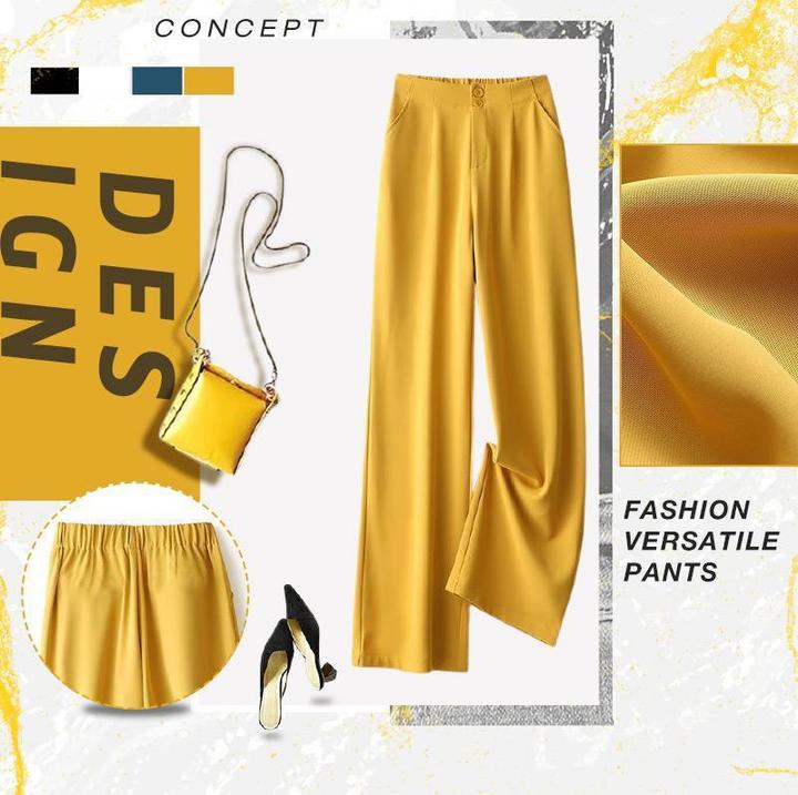 ✨Vente flash -50 % de réduction✨Pantalon décontracté large pour femme - Achetez-en 2 et obtenez la livraison gratuite