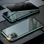 ✨ DERNIER JOUR -50 % ✨ Coque magnétique pour iPhone avec verre trempé et cadre métallique