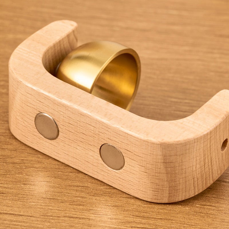 Carillon Éolien Magnétique en Bois – Carillon et Décoration de Porte