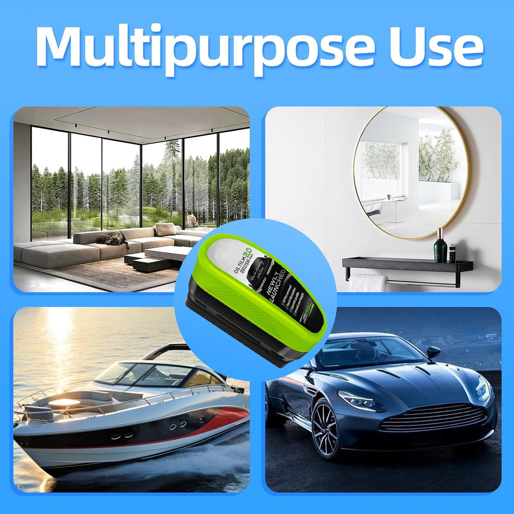 🔥Vente de dernière chance 2025 -50%⏰ACHETEZ 2 OBTENEZ 1 GRATUIT✨Nouveau film d'huile puissant 2.0 pour essuyer les vitres de voiture🚗💧