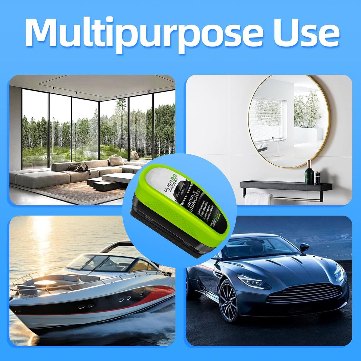 🔥Vente de dernière chance 2025 -50%⏰ACHETEZ 2 OBTENEZ 1 GRATUIT✨Nouveau film d'huile puissant 2.0 pour essuyer les vitres de voiture🚗💧