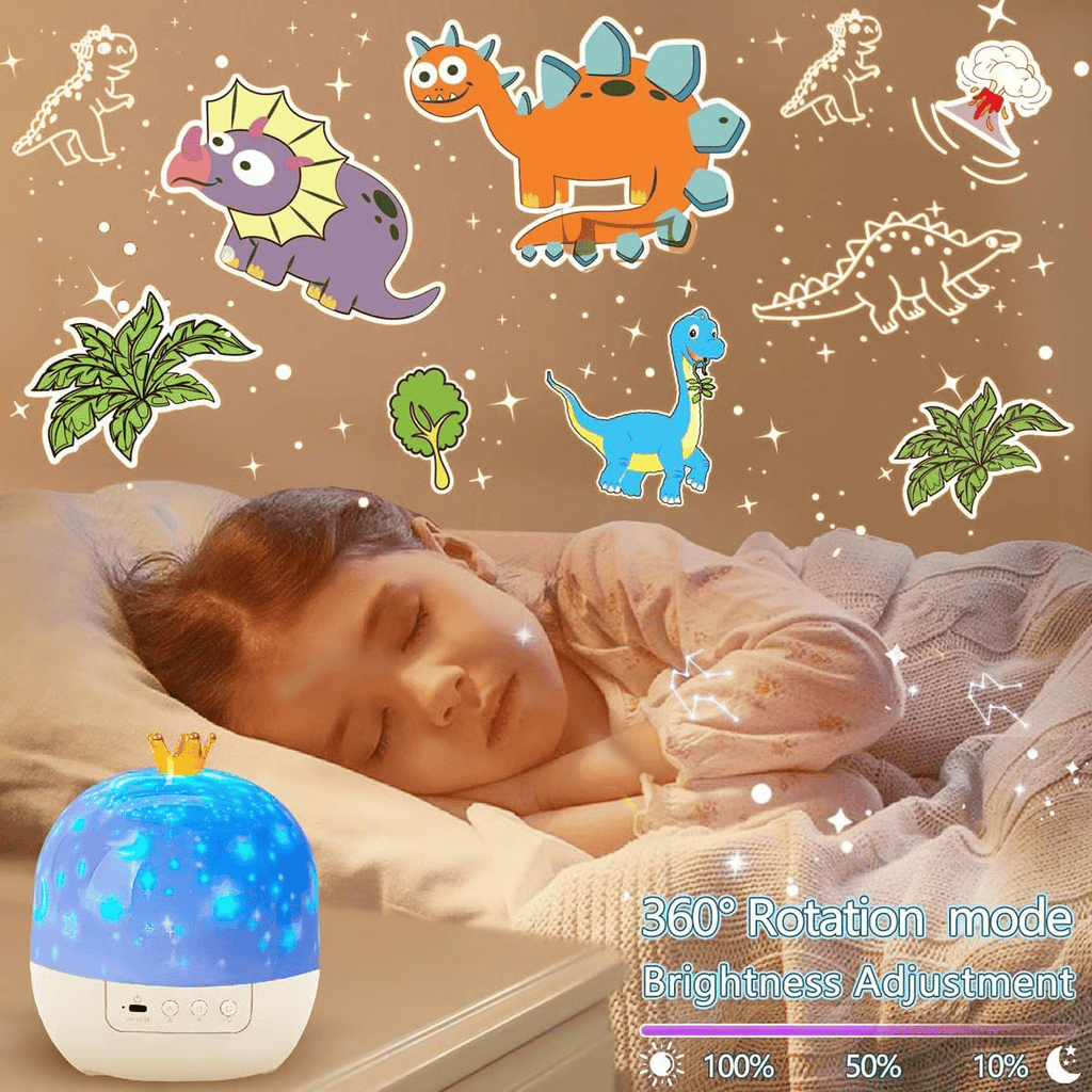 🎃👻DERNIER JOUR DE PROMOTION - 50 % DE RÉDUCTION💜Projecteur veilleuse pour enfants avec 15 ensembles de films🔋Recharge de type C