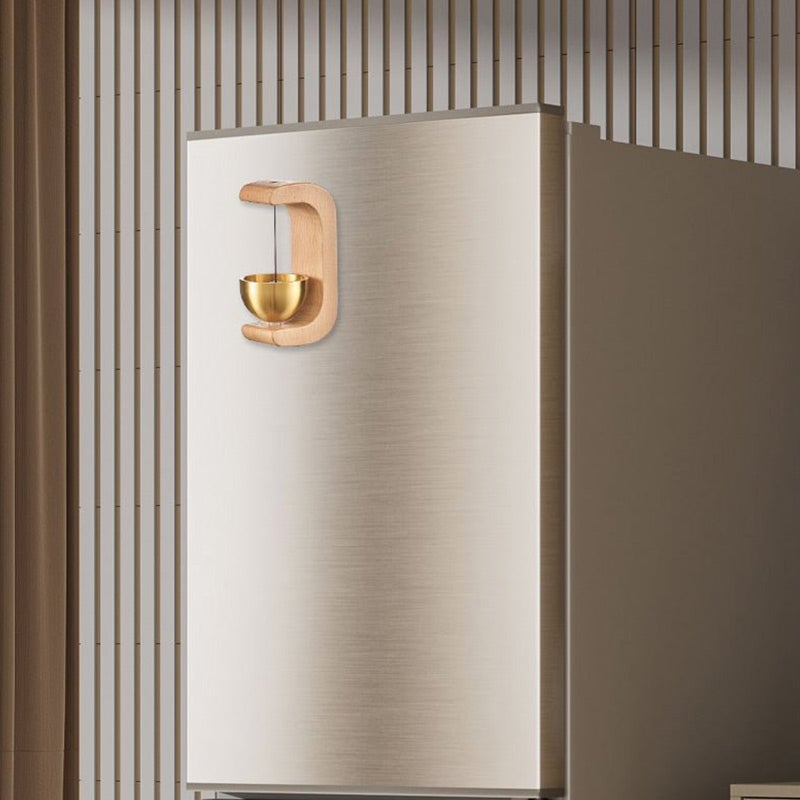 Carillon Éolien Magnétique en Bois – Carillon et Décoration de Porte