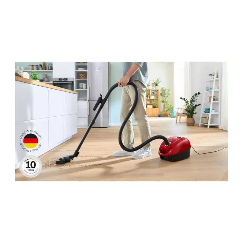 BOSCH GL38 - Aspirateur avec sac - 600 W - 79 dB - (h)epa - 10 m - Sac 4 L - Variateur de puissance