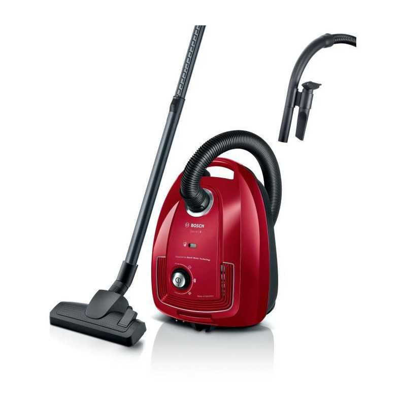 BOSCH GL38 - Aspirateur avec sac - 600 W - 79 dB - (h)epa - 10 m - Sac 4 L - Variateur de puissance