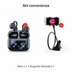 🎧 50% DE RÉDUCTION ! 🌐 Écouteurs Clip-on Bluetooth V6.0 avec Écran Couleur – Traduction 134 Langues, Étanche & 40h d'Autonomie 💧