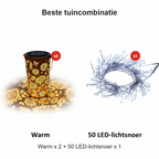 🔥OFFRE SPÉCIALE 49 % DE RÉDUCTION - 🌞Lanterne de jardin solaire colorée motif tournesol