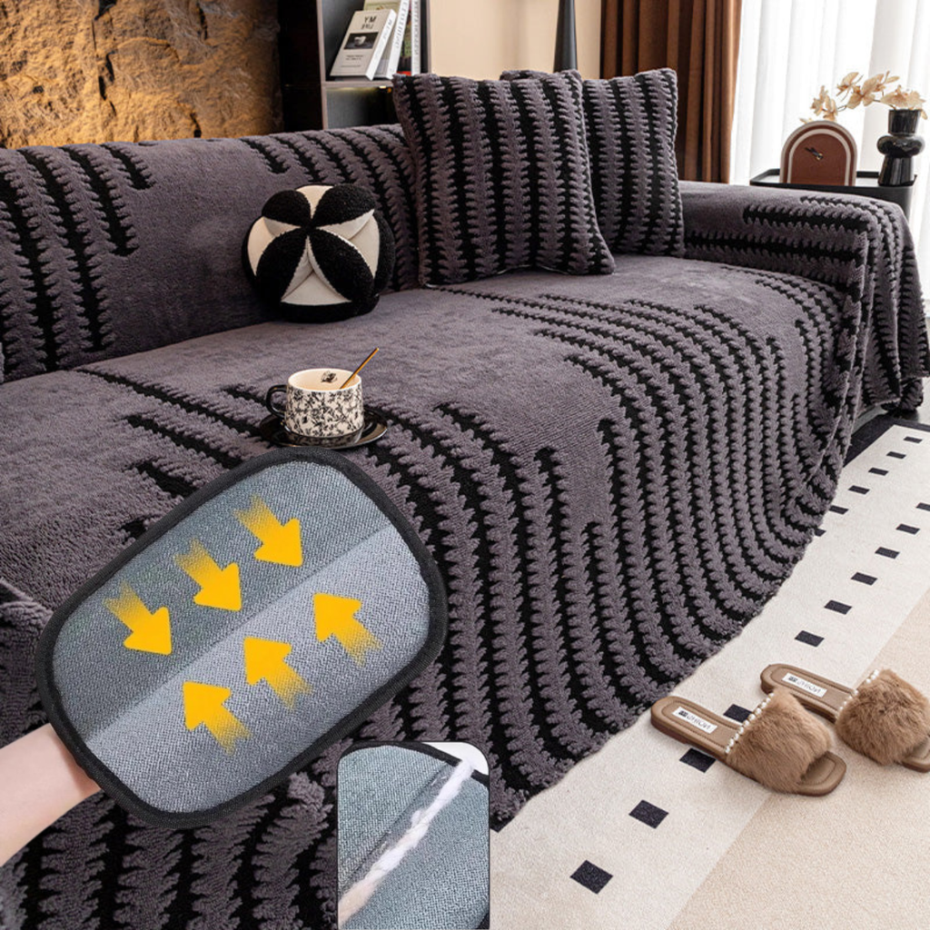 🛋️ Housse de Canapé en Peluche Douce et Antidérapante | 9 Couleurs et 5 Tailles, de 180×130 à 180×420 cm 📏 | Protège des Rayures, des Poils et des Taches 🛡️ | Idéal pour les Enfants et les Animaux Domestiques 🐾 | Lavable en Machine ✨