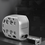 📏 Mètre Ruban en Acier Inoxydable | Verrouillage Automatique et Base Magnétique 🧲 | Étanche et Résistant 💦 | Portable de 5 Mètres 🛠️