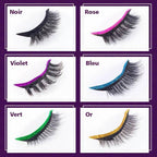 Autocollants réutilisables pour eye-liner et cils
