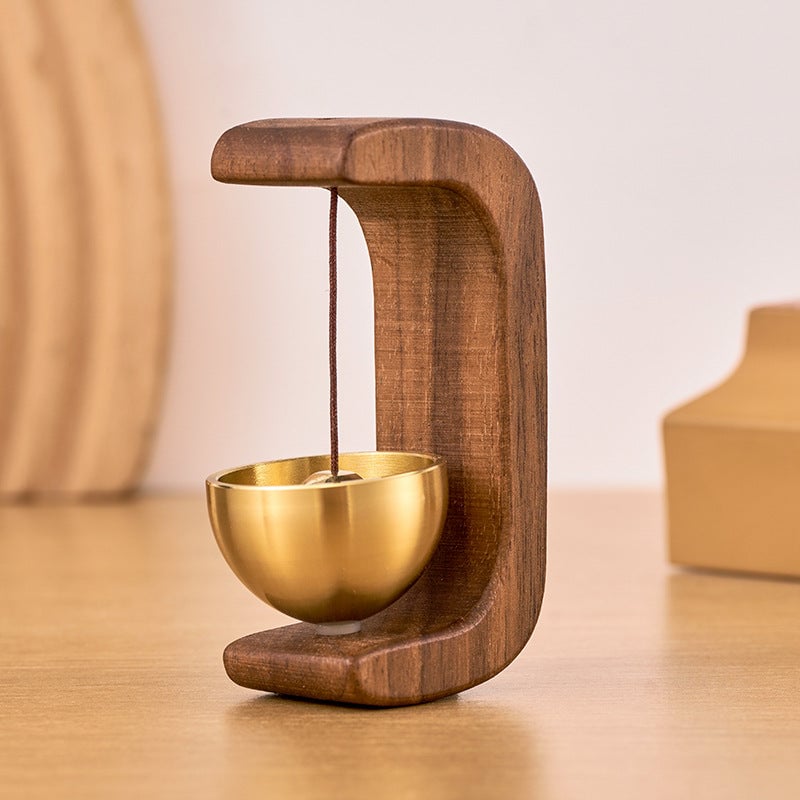 Carillon Éolien Magnétique en Bois – Carillon et Décoration de Porte