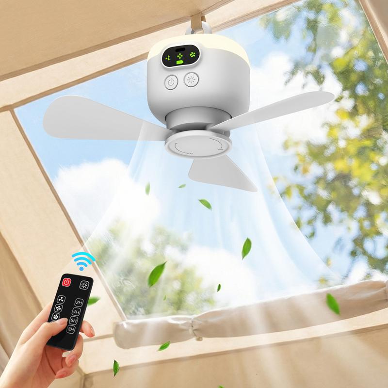 ⏰ Offre limitée : 50 % de réduction sur un ventilateur de plafond rechargeable avec lumières LED ! 🌬️✨