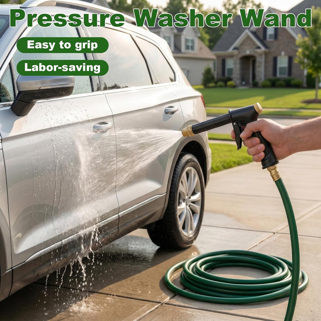 💦✨ Kit de Buses pour Nettoyeur Haute Pression – 5 Modes de Pulvérisation, Laiton Anti-Rouille, Blocage Continu Ergonomique – Voiture, Jardin & Terrasse 🏠🚗
