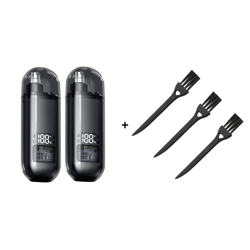 ✨ Tondeuse Électrique Nez TurboPower 👃💨 - Indolore | Étanche | Affichage LED Batterie | Moteur 6500 tr/min | Recharge USB-C | 3 Couleurs | 50% DE RÉDUCTION