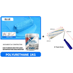 🏠💧 Enduit d'Étanchéité Anti-Fuite pour Toitures – Flexible, Résistant aux Intempéries, Sûr & Inodore – 4 Couleurs, 500g & 1kg, avec Pinceau Rouleau 🛡️✨