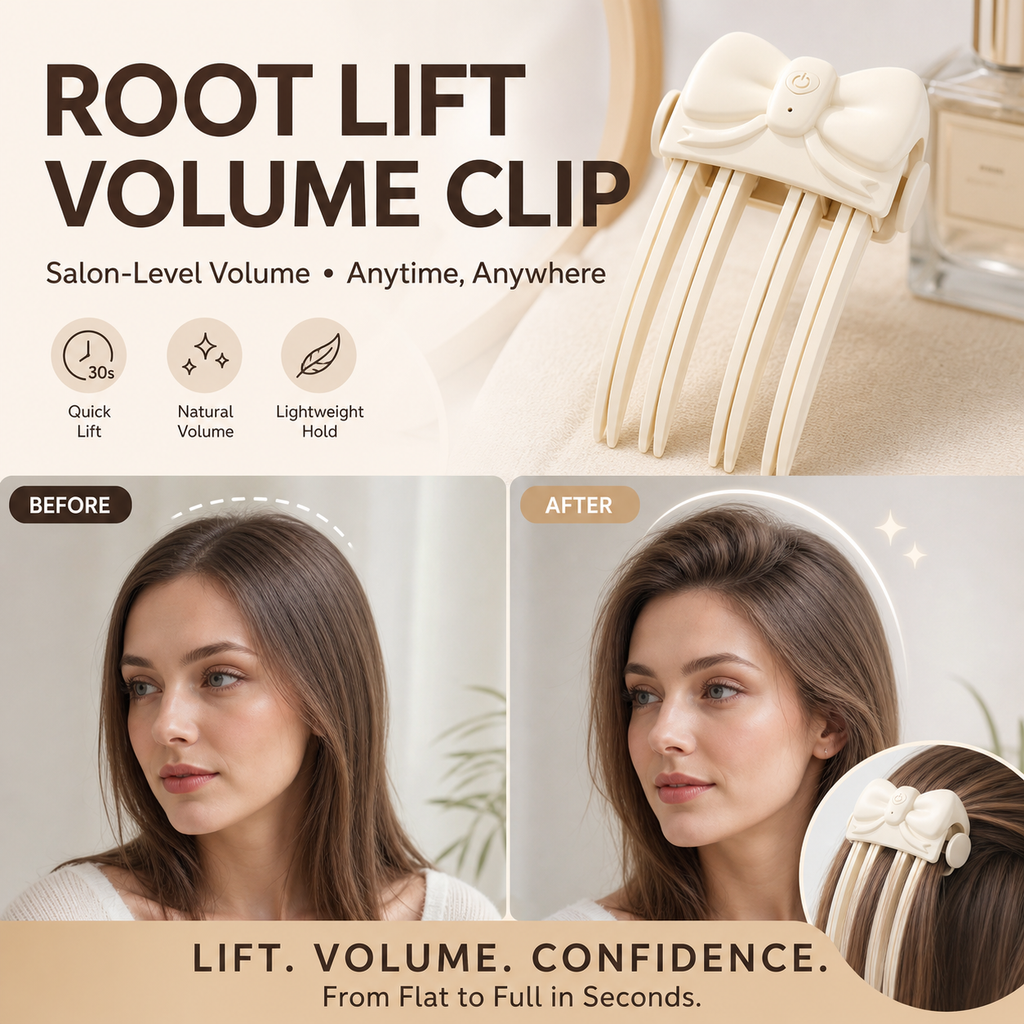 📢📢Achetez-en 2, Recevez-en 1 GRATUIT !!! ⏰Pinces Chauffantes sans Fil pour Volume Racinaire – Outil de Salon pour Cheveux Fins et Plats, Volume sur le Dessus