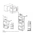 Micro-ondes pose libre 20L CONTINENTAL EDISON, CEMO20IXEG