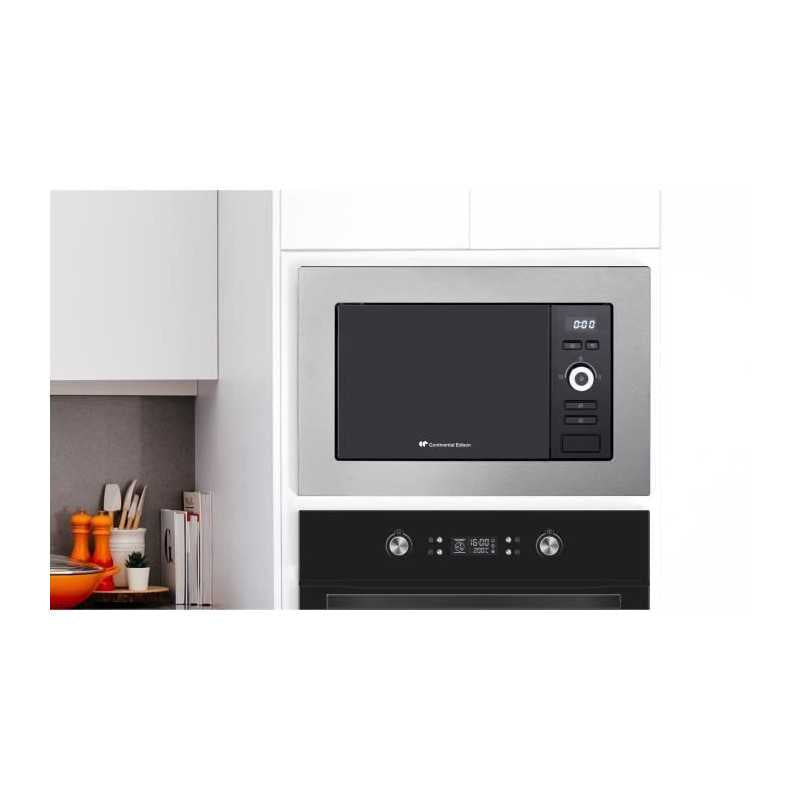 Micro-ondes pose libre 20L CONTINENTAL EDISON, CEMO20IXEG