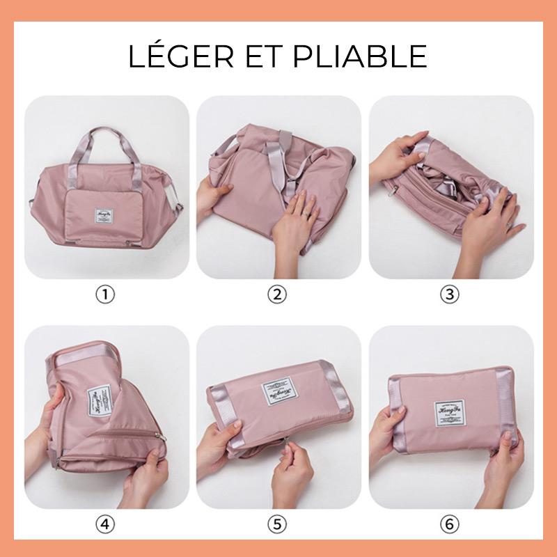 Sac de voyage pliable grande capacité