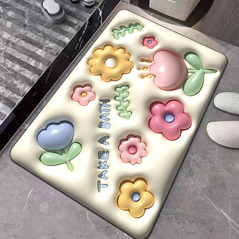 Tapis de sol super absorbant 3D