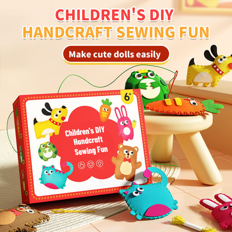 Le Meilleur Cadeau pour les Enfants - Kit de Couture Amusant à Faire Soi-même pour Enfants