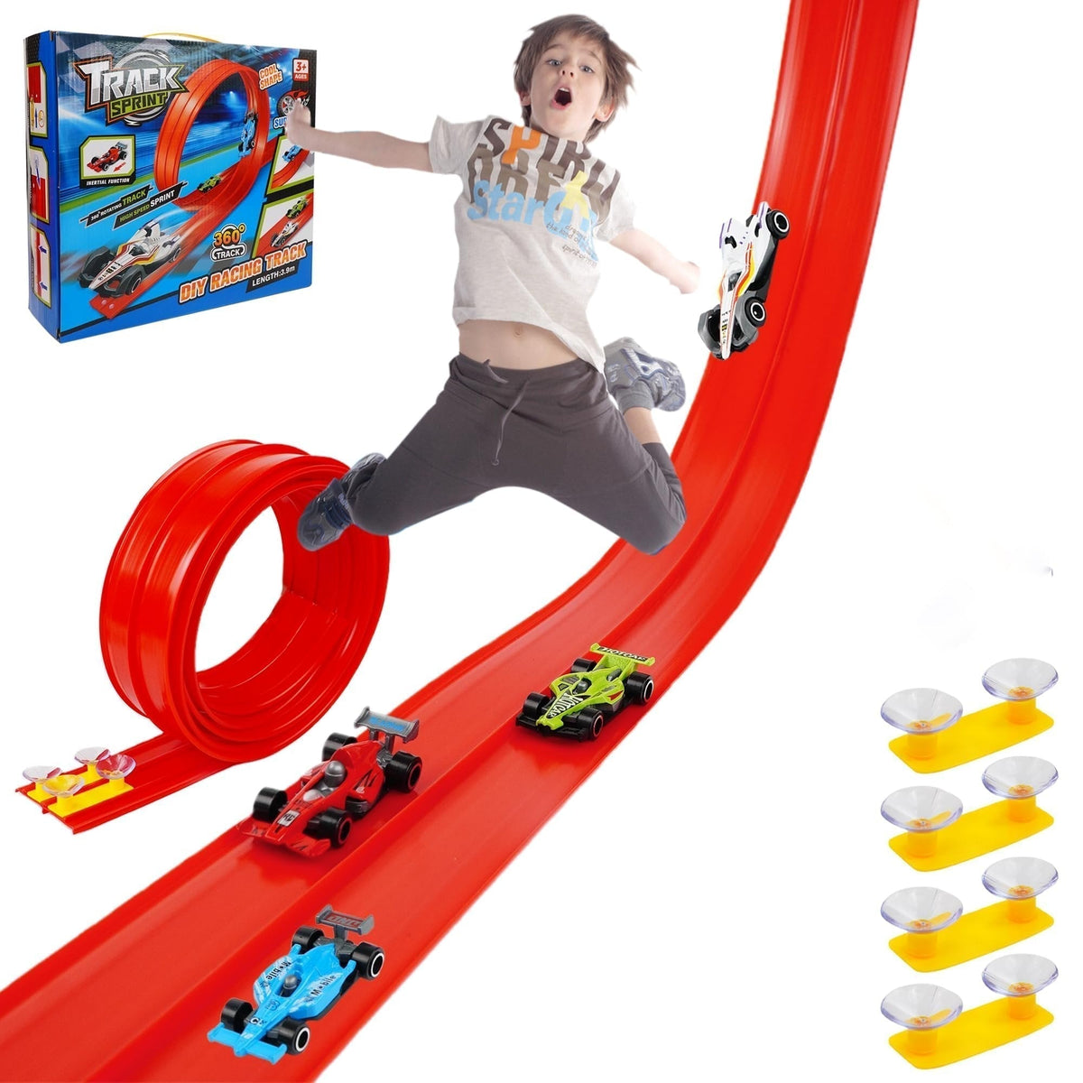 🎁Soldes de Noël anticipées -49 % DE RÉDUCTION🎅Jouet DIY flexible de piste de course