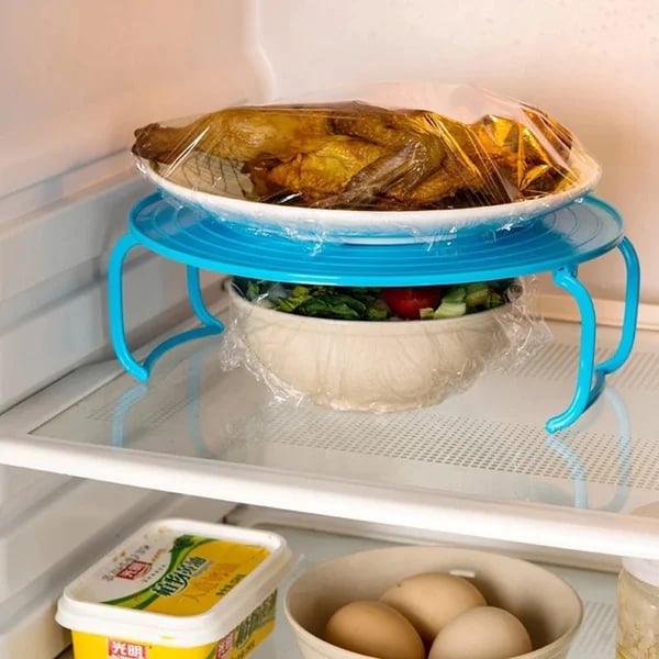 🍽️ Plateau Pliable 2-en-1 pour Micro-ondes – Chauffe Deux Plats Simultanément | Poignées Cool-Touch Anti-Brûlure | Silicone Alimentaire Sans BPA | Antidérapant et Peu Encombrant | Ø 23,5 × 8,3 cm ✨