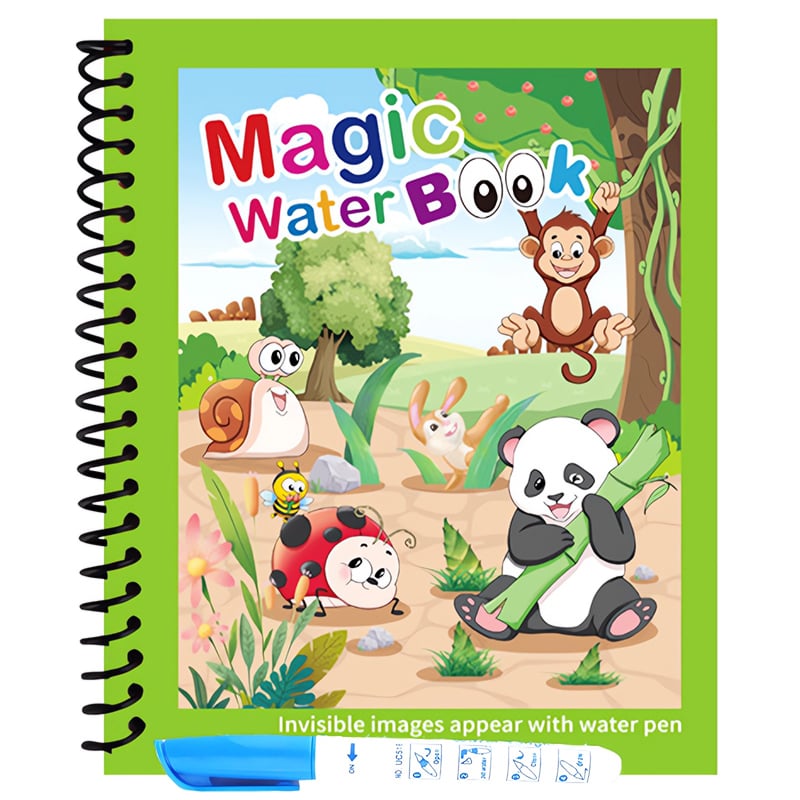 🌹ACHETEZ-EN 1 ET OBTENEZ-EN 1 GRATUITEMENT🔥Promotion d'été 🎁✨️Livre magique à eau📚️🎨🧠