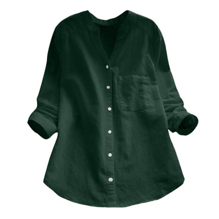 Chemisier ample décontracté en coton lin fait à la main style japonais (? Achetez 2, obtenez 10 % de réduction automatique et la livraison gratuite ?)