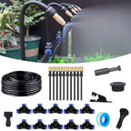 🌿 Système d'Arrosage par Brumisation pour Jardin – Kit DIY avec Buses 360° 💧 pour Terrasse, Balcon et Serre | Économie d'Eau Garantie ✅