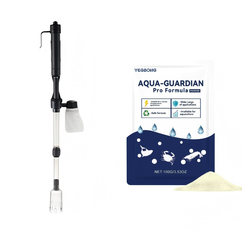 🐠 Nettoyeur électrique de gravier d'aquarium à piles ✨🧹 - Tube réglable 73cm | Sac filtrant | 30 min en continu | Multifonction | Facile à utiliser | 50 % DE RÉDUCTION