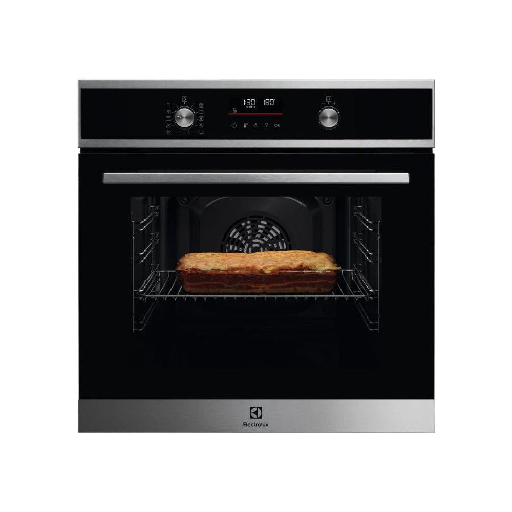 Four ELECTROLUX EOF6P56BX - Chaleur tournante pulsée - Pyrolyse - Porte froide - 25 recettes préprogrammées