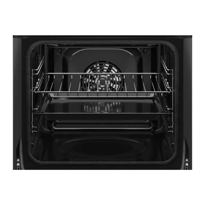 Four encastrable multifonction pyrolyse - ELECTROLUX - COH4P06BX3 - Inox - Anti-traces - Porte froide 4 verres - 59 x 59,4 x 56 cm