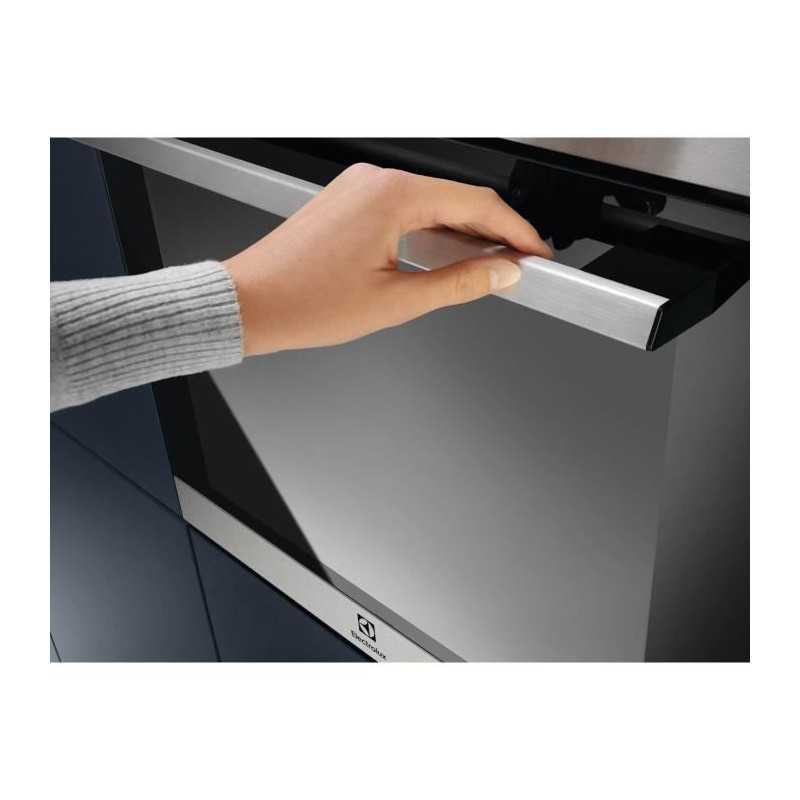Four encastrable multifonction pyrolyse - ELECTROLUX - COH4P06BX3 - Inox - Anti-traces - Porte froide 4 verres - 59 x 59,4 x 56 cm